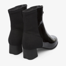 Camper Katie Womens Ankle Boots US-59802 Black USA Online